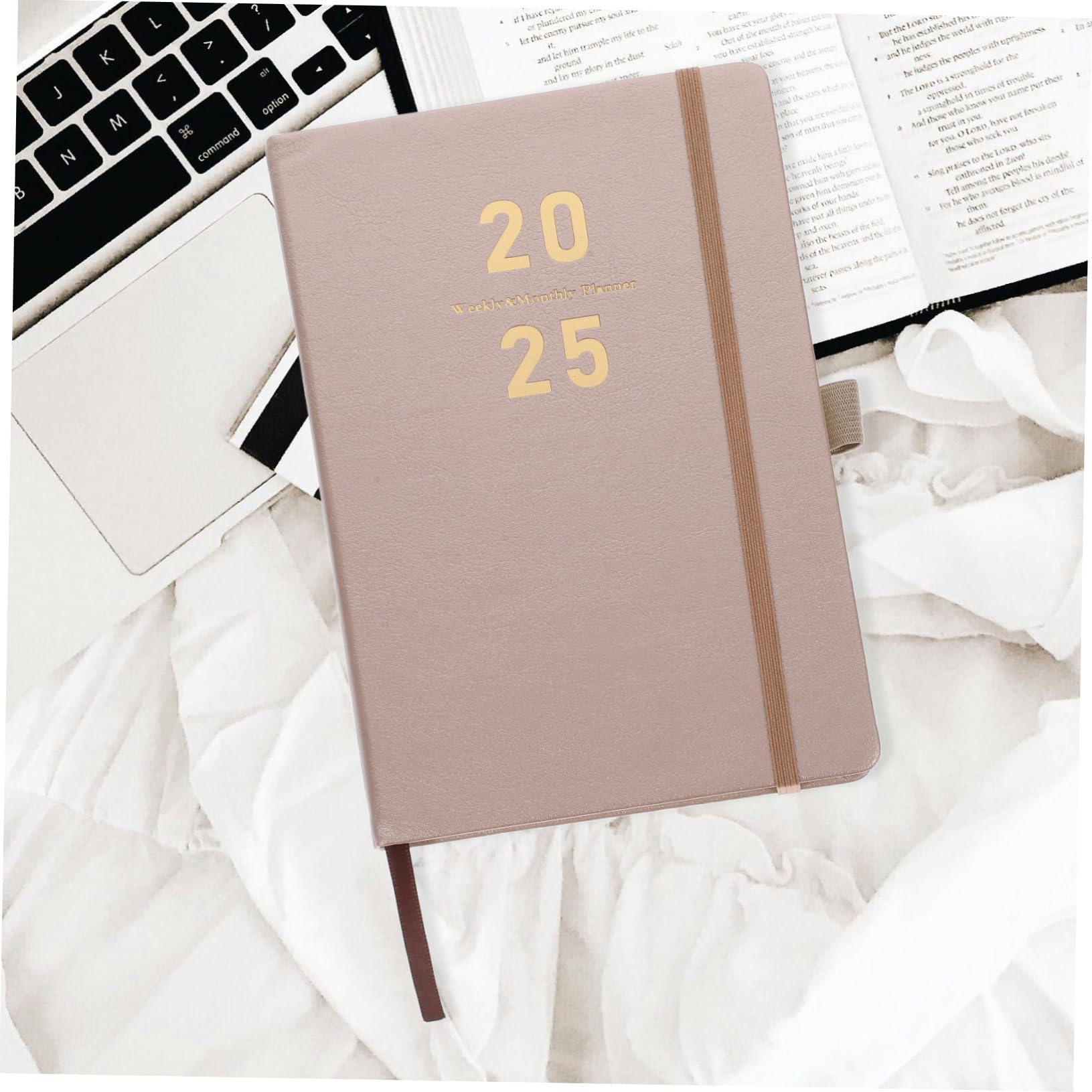 LALAFINA Planner Accademico Multifunzione Agenda Mensile e Settimanale Portatile Con Penna Inclusa Notebook Per Scrittura e Organizzazione Accessorio Ufficio Per Studenti e Lavoratori