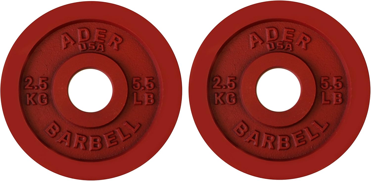 Ader Precision Color Metal Olympic Kilo Gram Plates