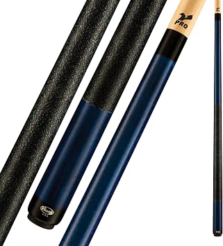 Viking B2207 2 Piece 58 Pool Cue Stick, Ocean Blue, 19oz, Made in the USA, Billiard Cue Stick, Bar or House Use for Men and Women