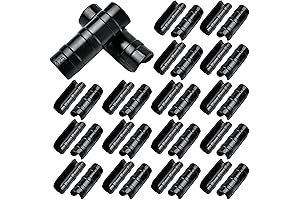 60 Pcs Greenhouse Film Clips, 1.25" Greenhouse Snap Clamps, Plastic Garden Buildings...