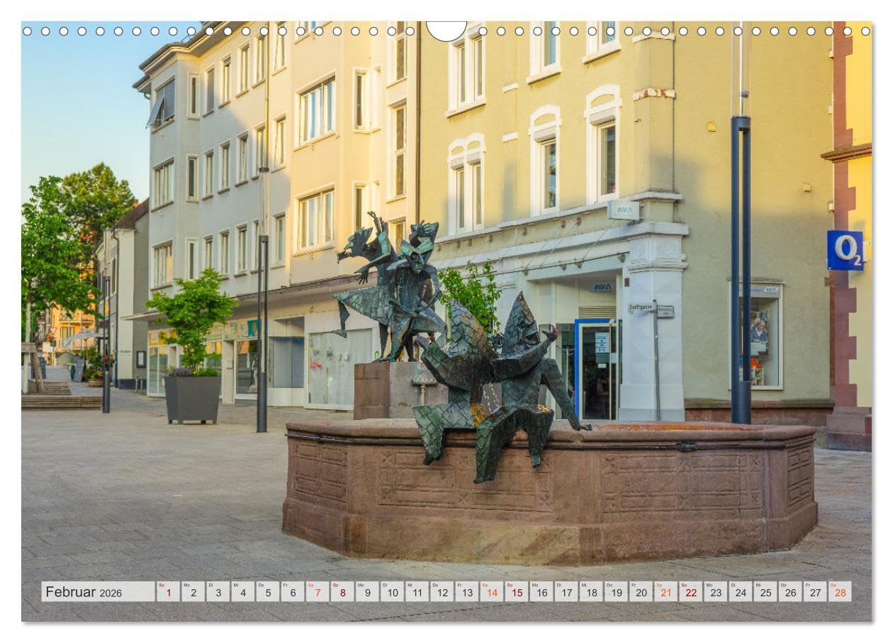 Offenburg Impressionen (Wandkalender 2026 DIN A3 quer), CALVENDO Monatskalender: Zwölf wunderschöne Bilder der Stadt Offenburg