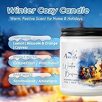 Vista 35 de Fall Candles, Apple Pie Scented Candle for Home- Fall Scented Candles Gift Set for Women & Men, Autumn Aromatherapy Candle for Holiday