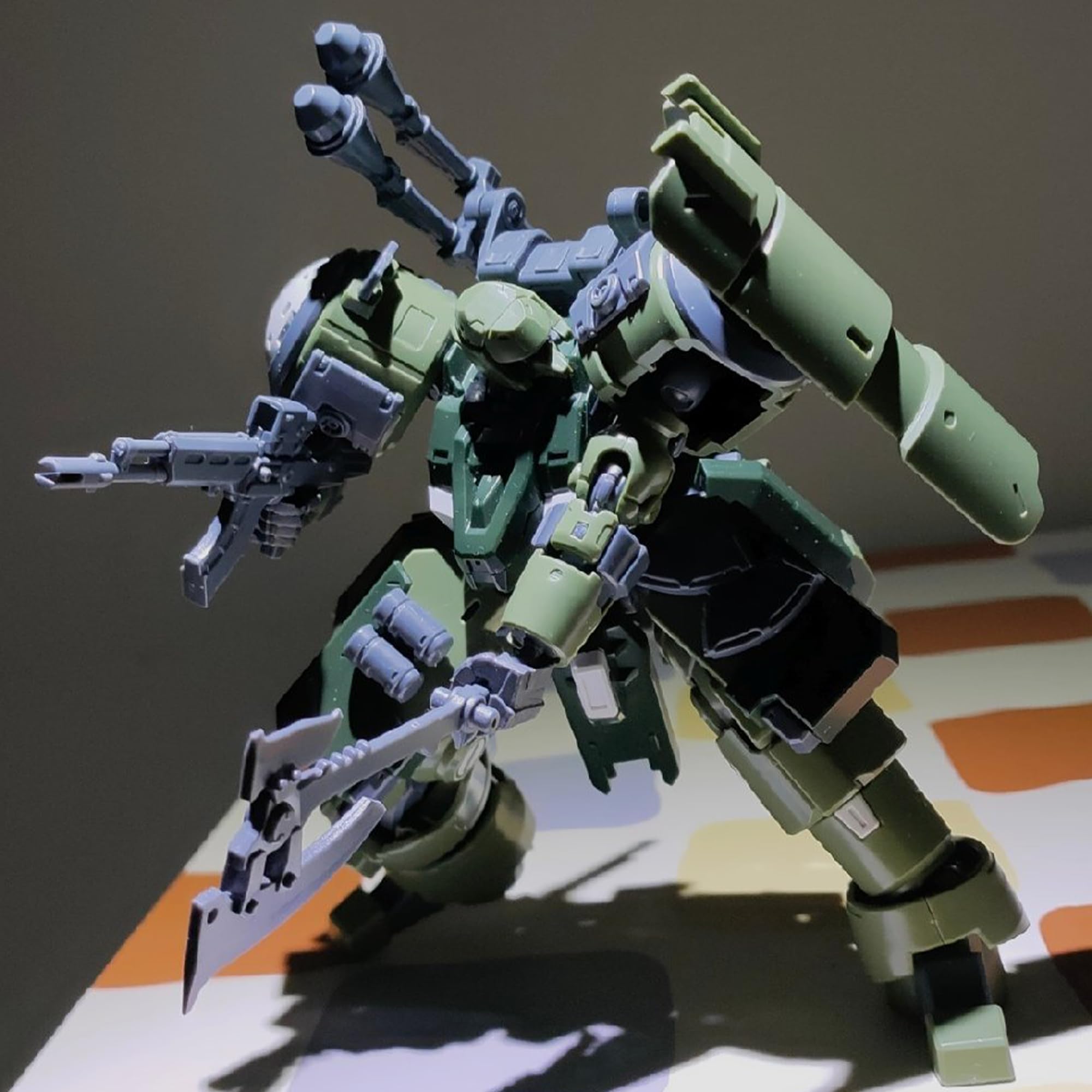 Amazon.com: BEERISE Sheik Mainland 1/144 - Zarov M1 Green - 4
