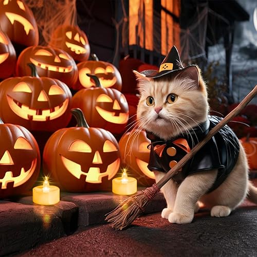 Miniatura 7 de Kit de tallado de calabaza de 31 piezas: herramientas de tallado de calabaza, kit de tallado de calabaza de Halloween con plantillas, velas, estuche