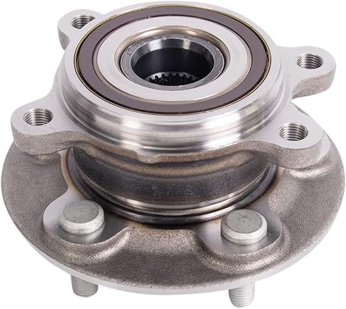 Miniatura 5 de TRQ Juego de rodamientos de rueda delantera y conjunto de cubo compatible con Toyota RAV4 2019-2021