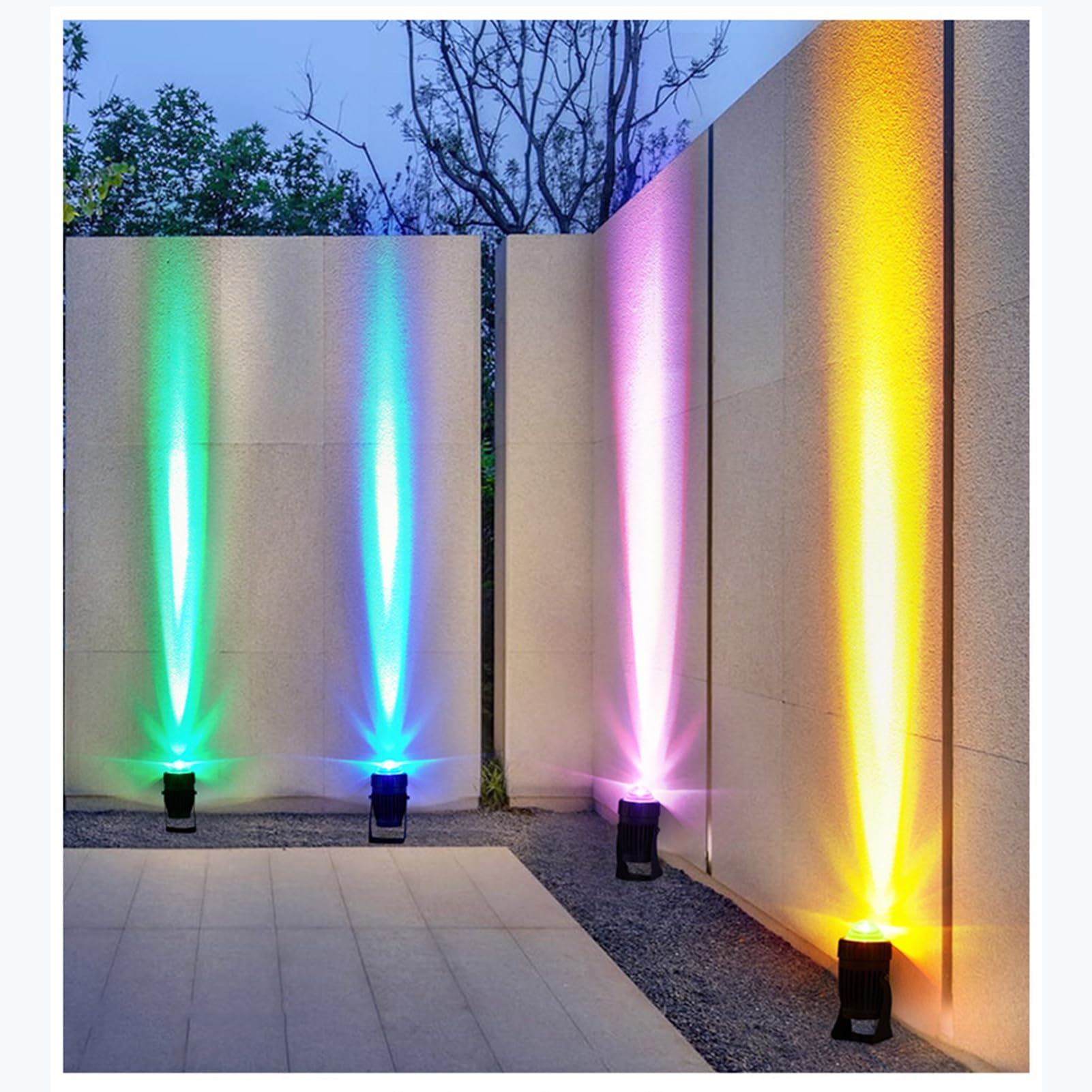 Foco LED De Haz Estrecho, Proyector Exterior Impermeable IP65