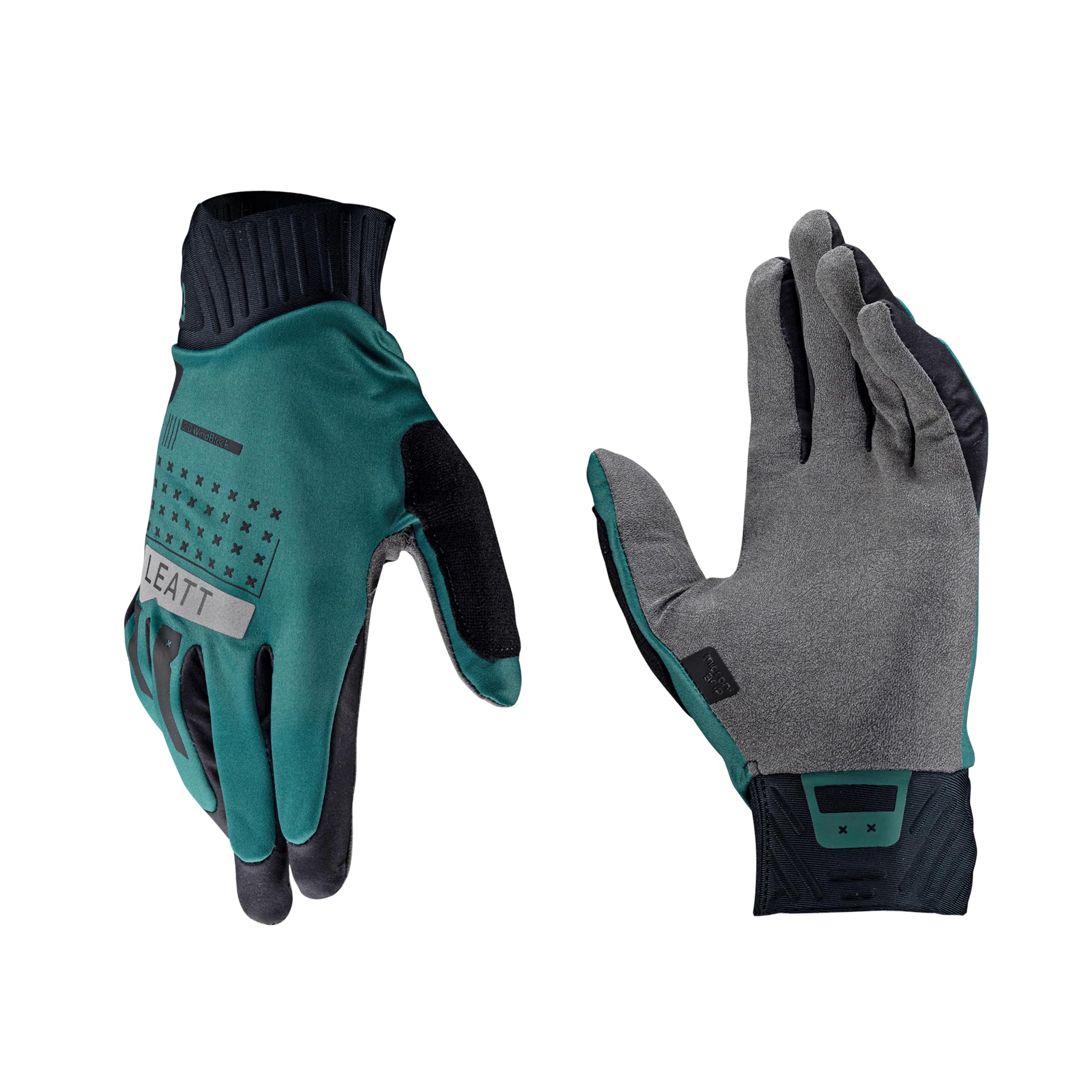 Leatt Windblock 2.0 - Guantes de Ciclismo para Bicicleta de montaña, Ligeros y Resistentes al Viento