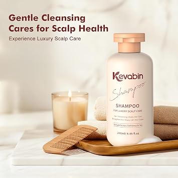 Hair Growth Shampoo for Thinning Hair for Women & Men, Thickening & Strengthening Hair Roots with Gently Cleanse to Prevent Hair loss - Biotin Shampoo with Ginger, Caffeine, Rosemary, Ginseng