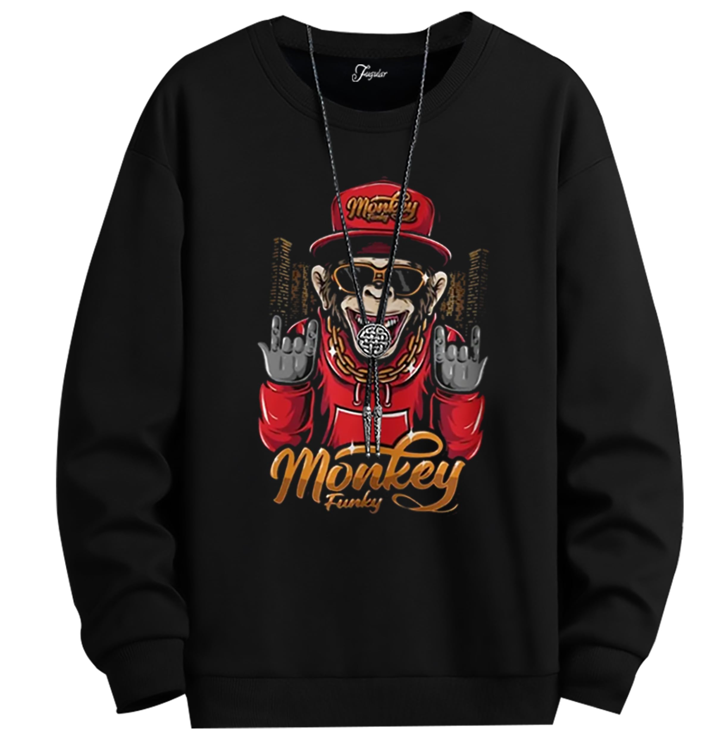 jugular Men's Cotton Full Sleeve Crew Neck Sweatshirt-picture-29