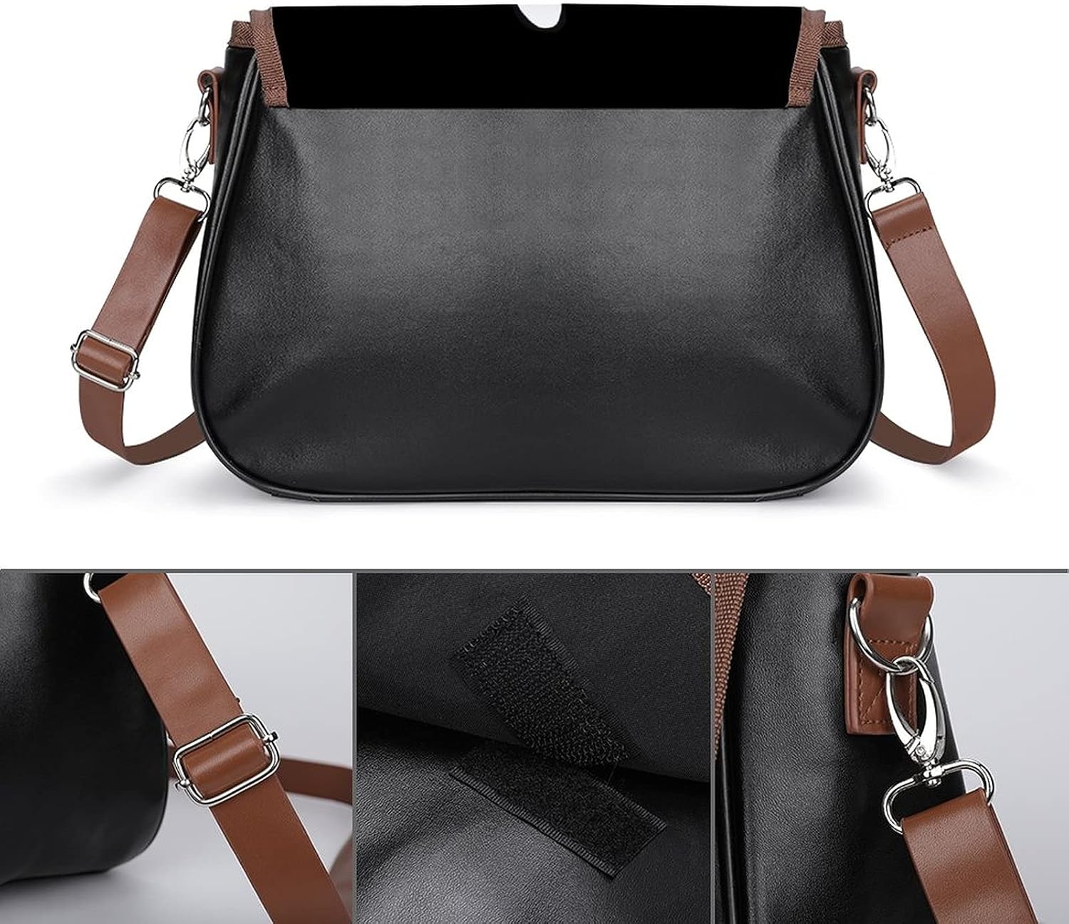 FunnyStar ASL American Sign Language I Love You Women's Crossbody Bag Messenger Handbags Purse with Adjustable Shoulder Strap