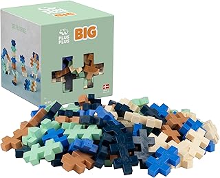 Plus-Plus 3489 Ingenious Construction Toy, Big Breeze, Creative Building Blocks in Storage Box for Children from 12 Months, 100 Pieces
