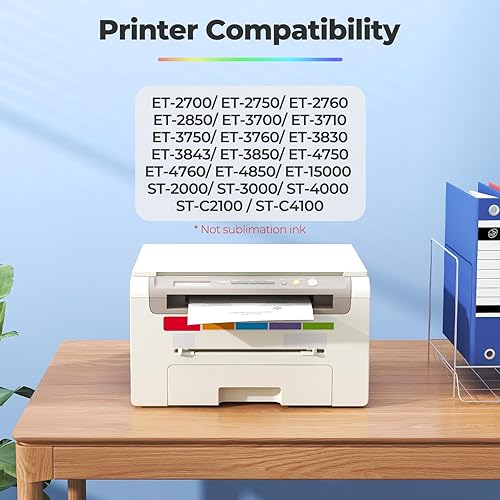 Miniatura 2 de 502 Tinta negra ET-3850 ET-2850 ET-4850 Reemplazo para botellas de repuesto de tinta 502 negro para ET 2850 2760 3850 ET-4760 ET-3760 ET-2760