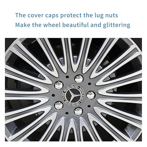 Miniatura 6 de Tuercas de llanta de 12 x 20 12-20 cromadas de 0.748 in (34 pulgadas) hexagonales de 1.38 pulgadas de largo, juego de 20 tuercas de rueda de bellota