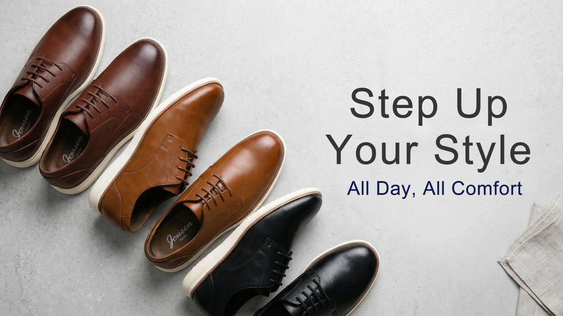 casual mens dress shoes Jousen Men's Plain Toe Oxfords Shoes 733 Yellow Brown 7 | Lace-up Design, Classic Oxford Silhouette, Business Casual,Derby Shoes,Lightweight,Wedding,Church, Daily Wear mens leather boots Axxd Brown Wedge Sandals Women's size:22 Wed & Par