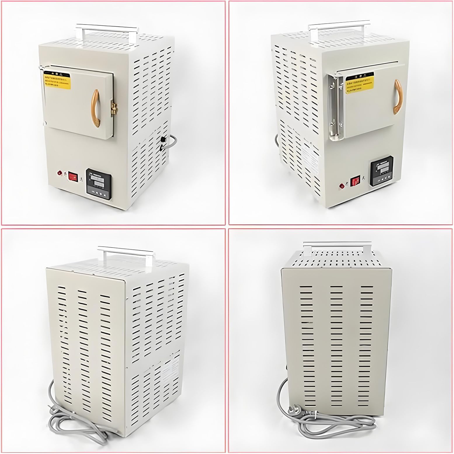 Horno De Mufla Eléctrico De Laboratorio, Horno De Alta Temperatura Integrado De 1000 ℃ Con Control De Programa, Diseño Compacto De Sobremesa, Para Un Calentamiento Eficiente En El Laboratorio