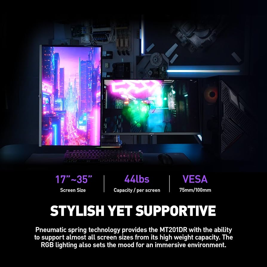 Amazon.co.jp: MSI MPG MT201DR - プレミアムRGBデュアルモニター