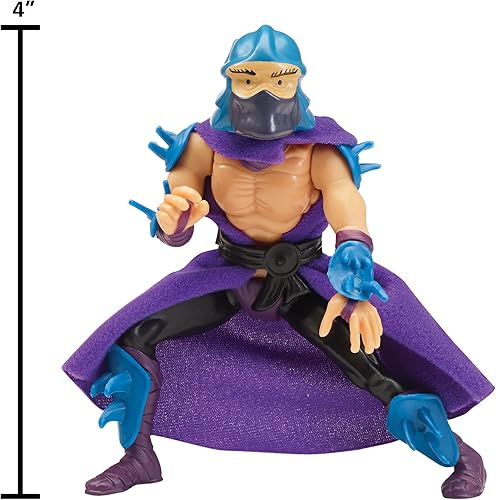 Miniatura 2 de Teenage Mutant Ninja Turtles: Figura básica de trituradora clásica original de 4 pulgadas por Playmates Toys