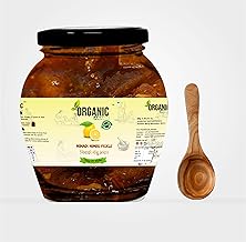 Organic Anand Homemade Nimadi Lemon Pickles 350gram Khatta Mitha Nimbu ka Achaar with Neemwood Spoon Flavourful, Delicious, Traditional Taste