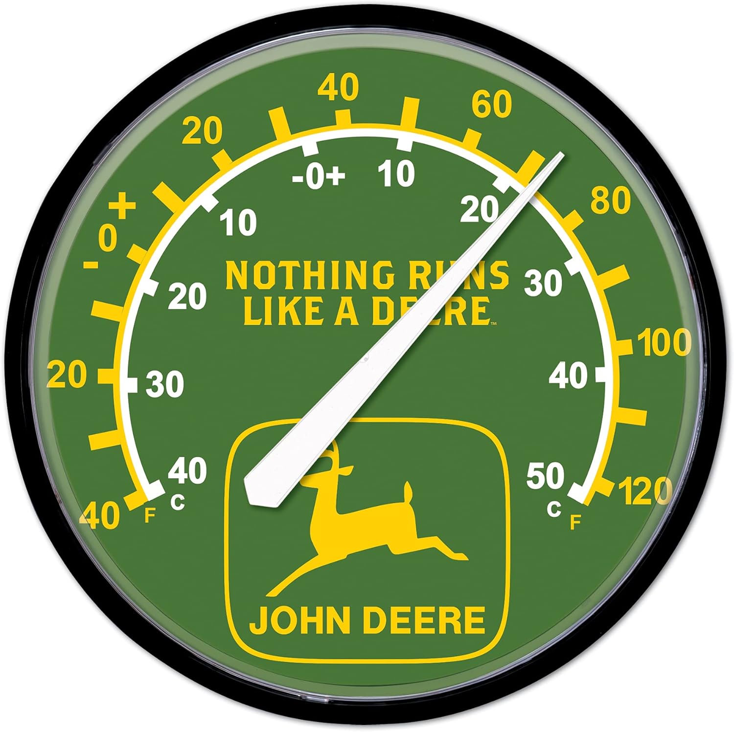 John Deere Thermometer Logo