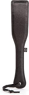 Lovehoney Satin & Leather Spanking Paddle | BDSM Paddle with Dual-Sided Faux Leather & Satin | Fetish Bondage Paddle for Impact Play, Erotic Spanking, Discipline & Roleplay | Kinky Sex Toy for Couples