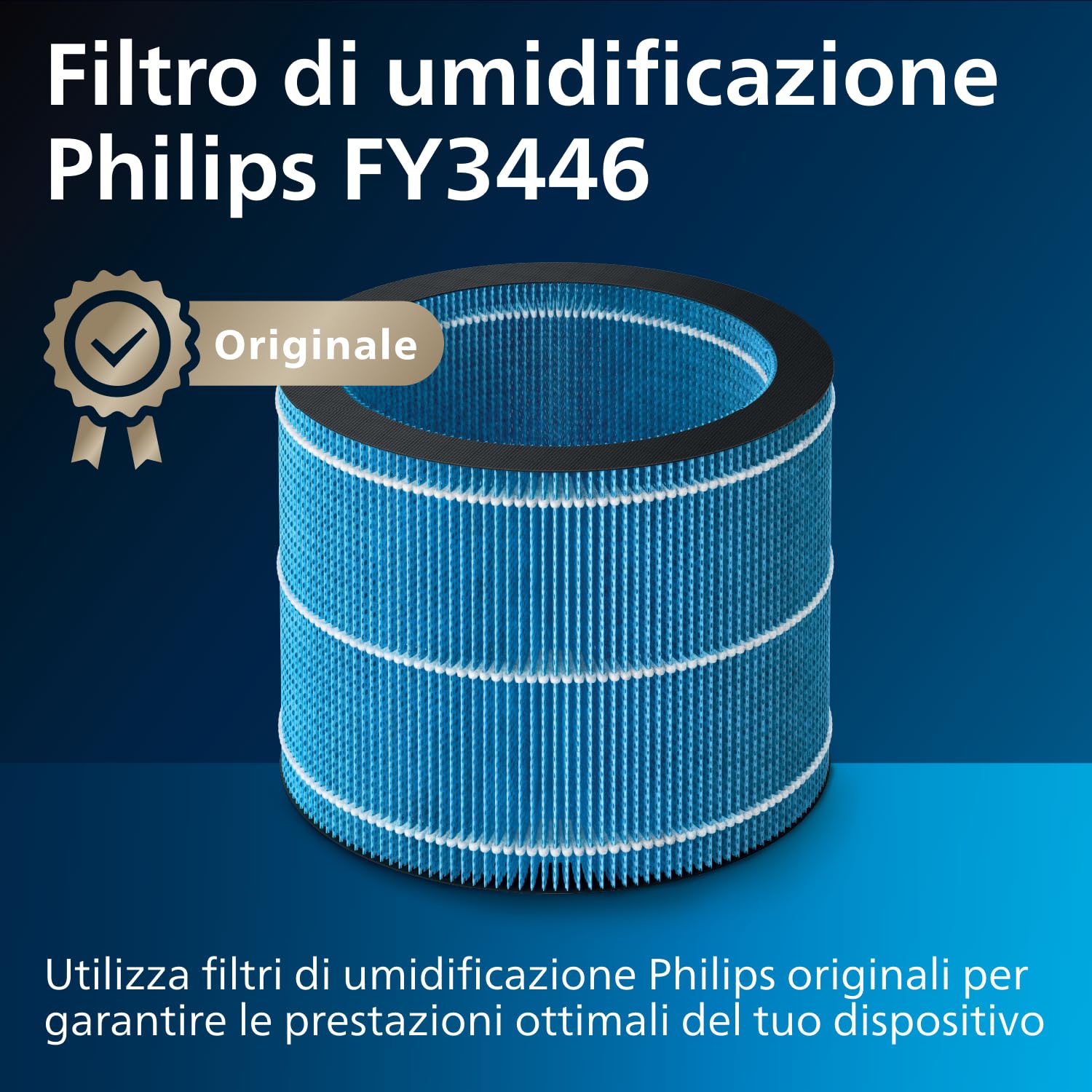Philips 2000 Series Umidificatore D'aria - 32m² Umidificatore d'ambiente, NanoCloud, 3 Velocità, Modalità Sleep, Serbatoio 2 litri (HU2716/10)