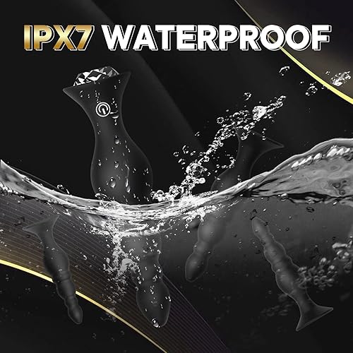 Miniatura 7 de Juguetes sexuales para adultos, 4 unidades, con cuentas anales, para hombres y mujeres, para entrenamiento anal, masajeador de próstata, juguete