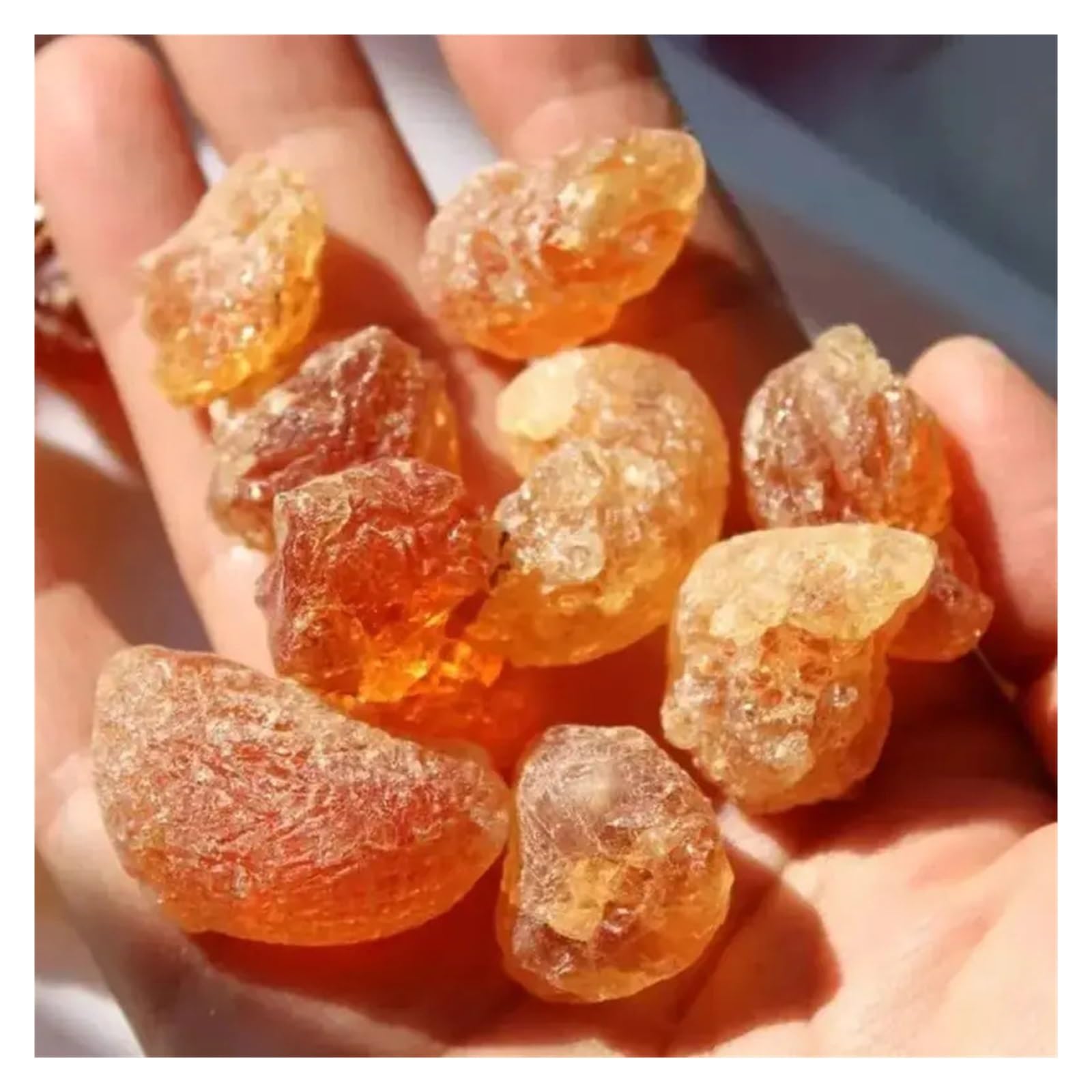 85-100 g 1 sachet Ambre Cristal Pierre Brute