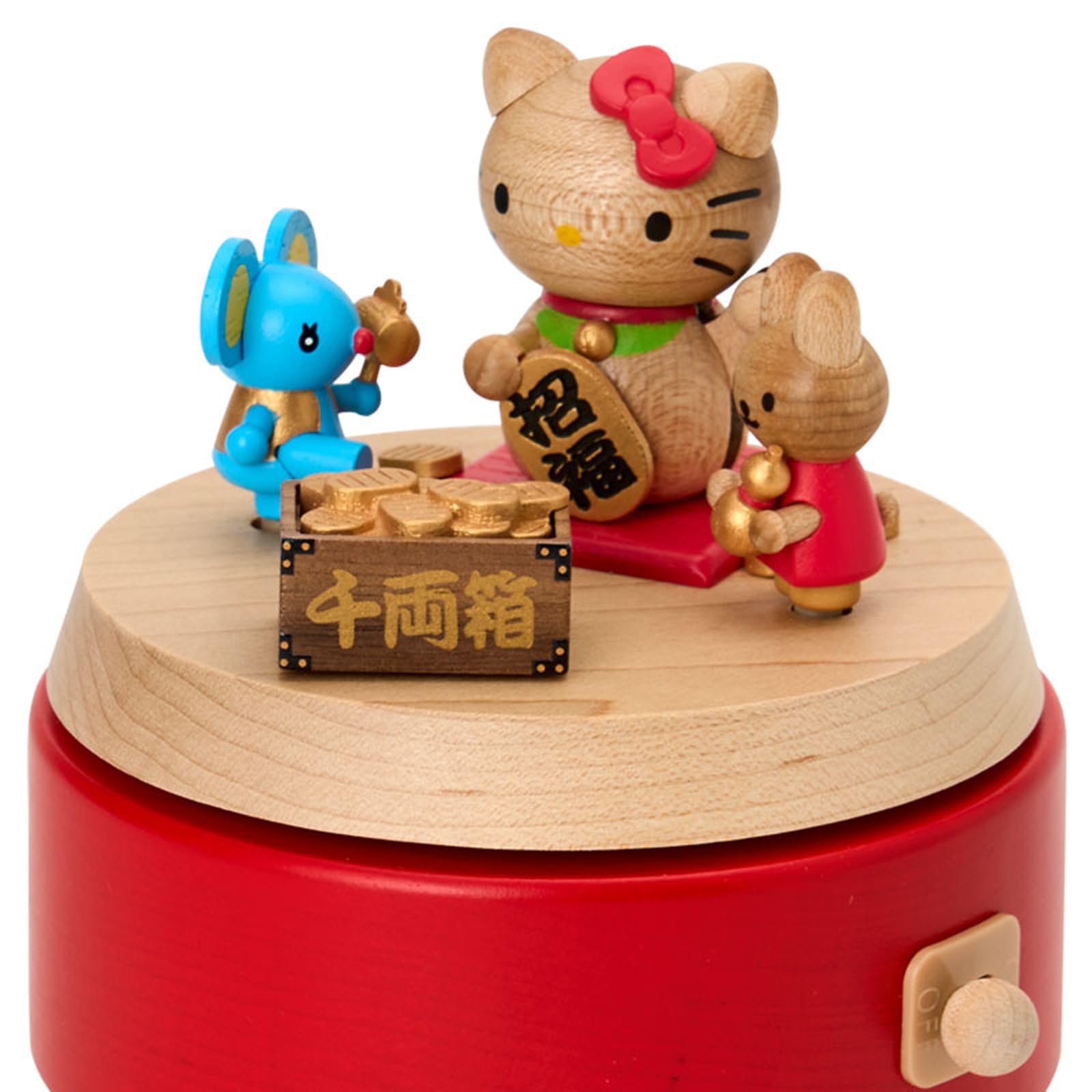 Amazon | サンリオ(SANRIO) 木製オルゴール 縁起物 ハローキティ
