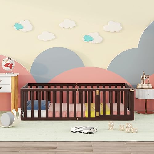 Miniatura 3 de Merax Marco de sofá cama de madera de tamaño individual