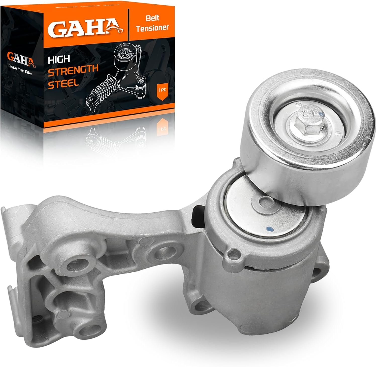 GAHA 1662031040 Belt Tensioner Assembly with Pully, Compatible for Lexus 2007-2018 ES350 ; for Toyota 2005-2018 Avalon/ 2007-2017 Camry/FJ Cruiser/Highlander/ RAV4/ 2007-2017 Sienna/ 2009-2016 Venza