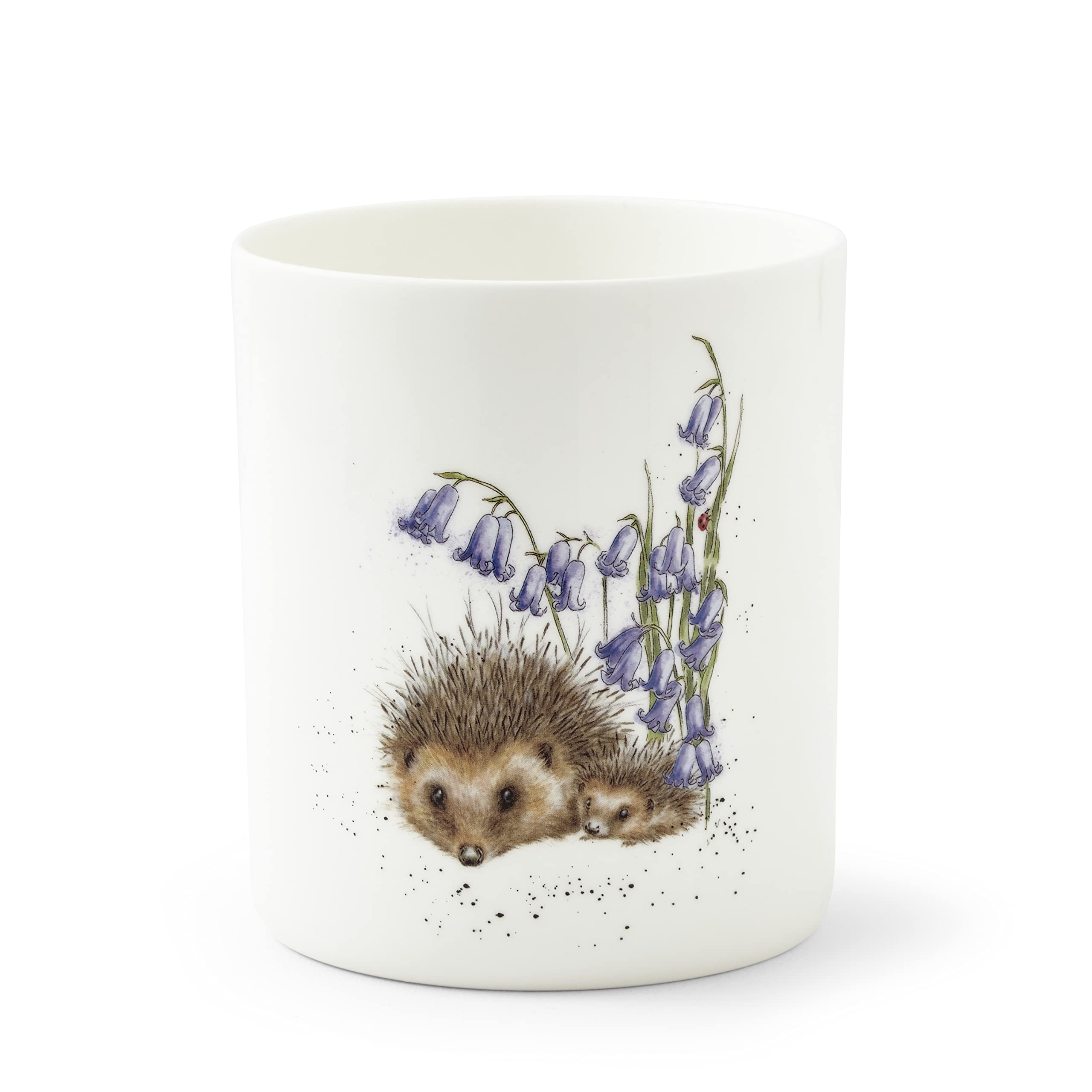 Wrendale Designs Hedgehogs & Bluebells Utensil Holder Pretty New Home Gift Idea
