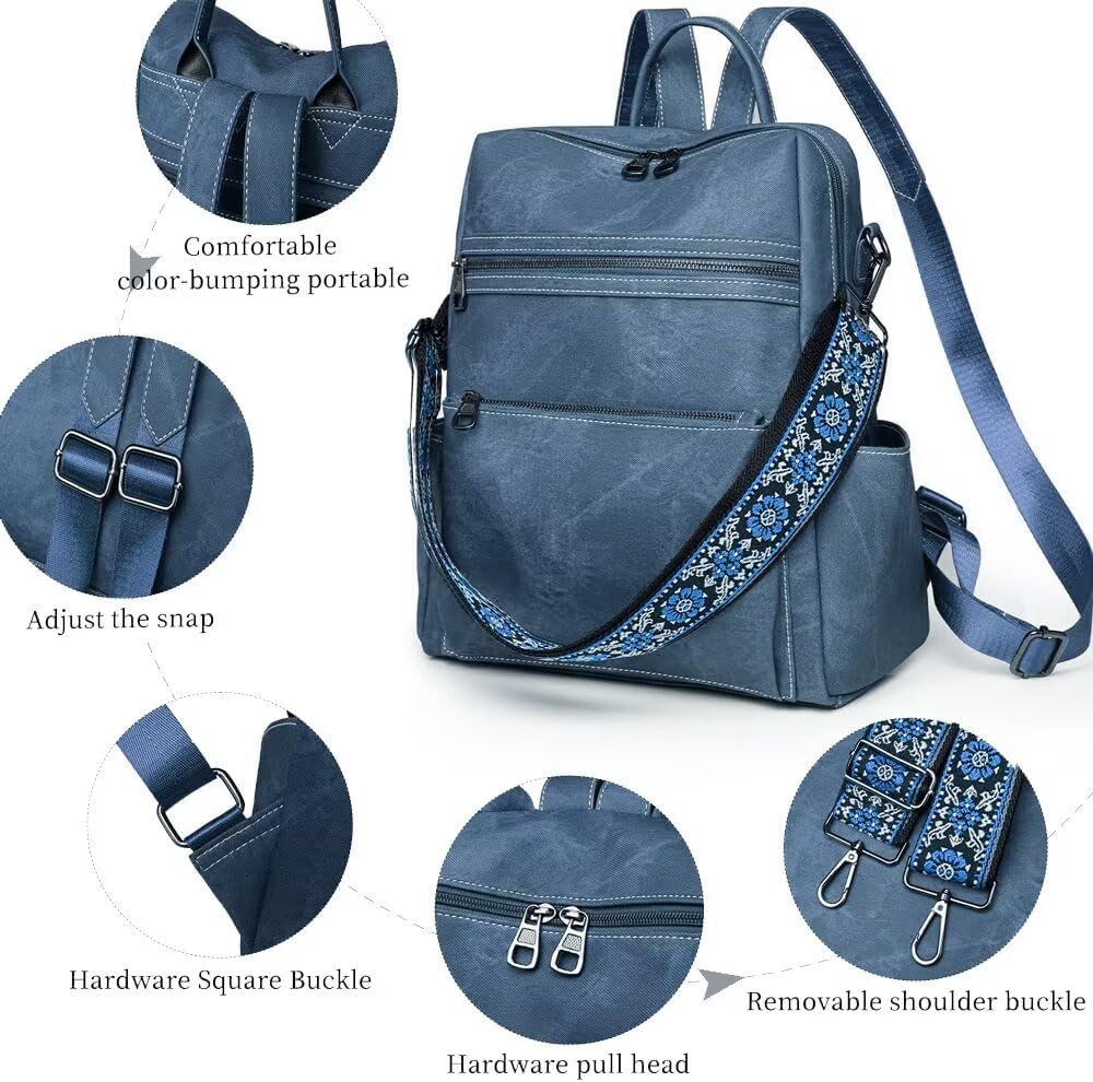 Backpack Purse for Women Large Vegan PU Leather Ghana Ubuy