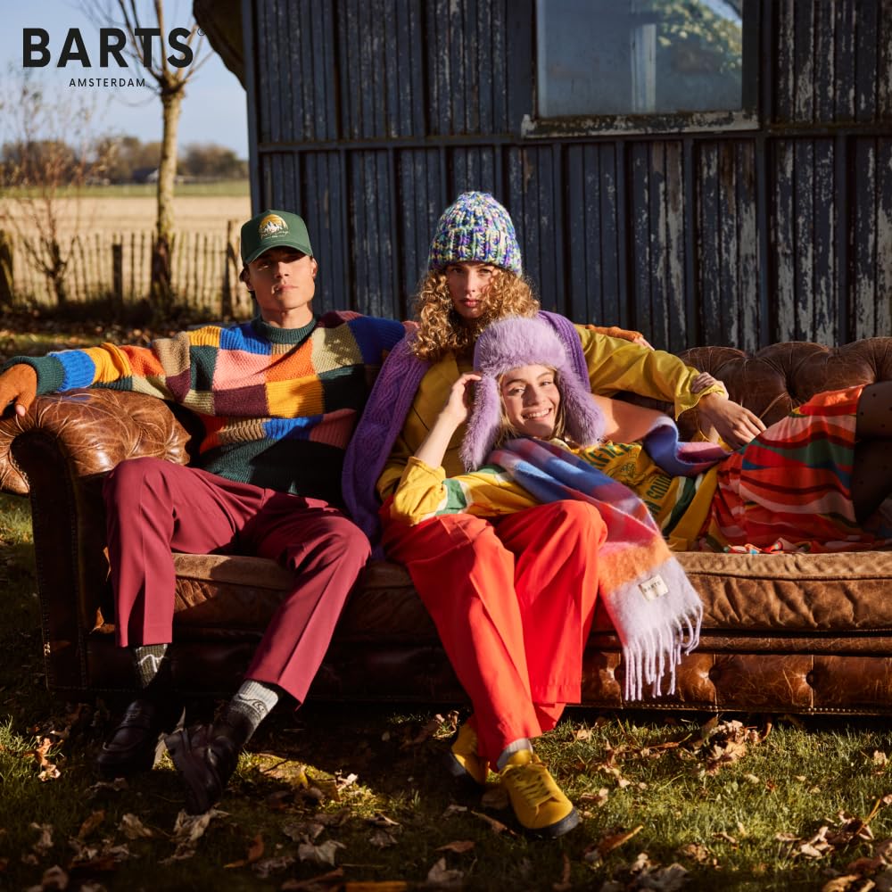 Barts Kenzie Bonnet d'hiver tricoté à Pompon, crème, Taille Unique