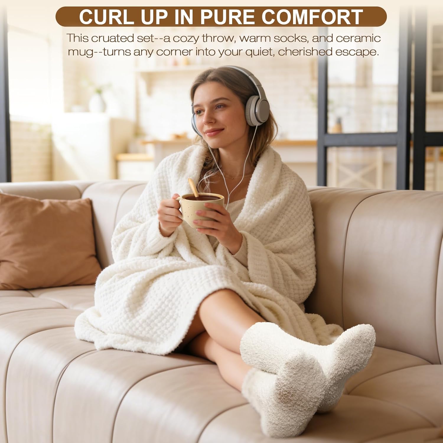 Self Care Gifts for Women - Luxury Get Well Soon Gift Baskets Spa Care Package Sympathy Inspirational Thinking of You Stress Relief Kit for Her Moms & Working Women - Mother's Day/Birthday Present - Image 4