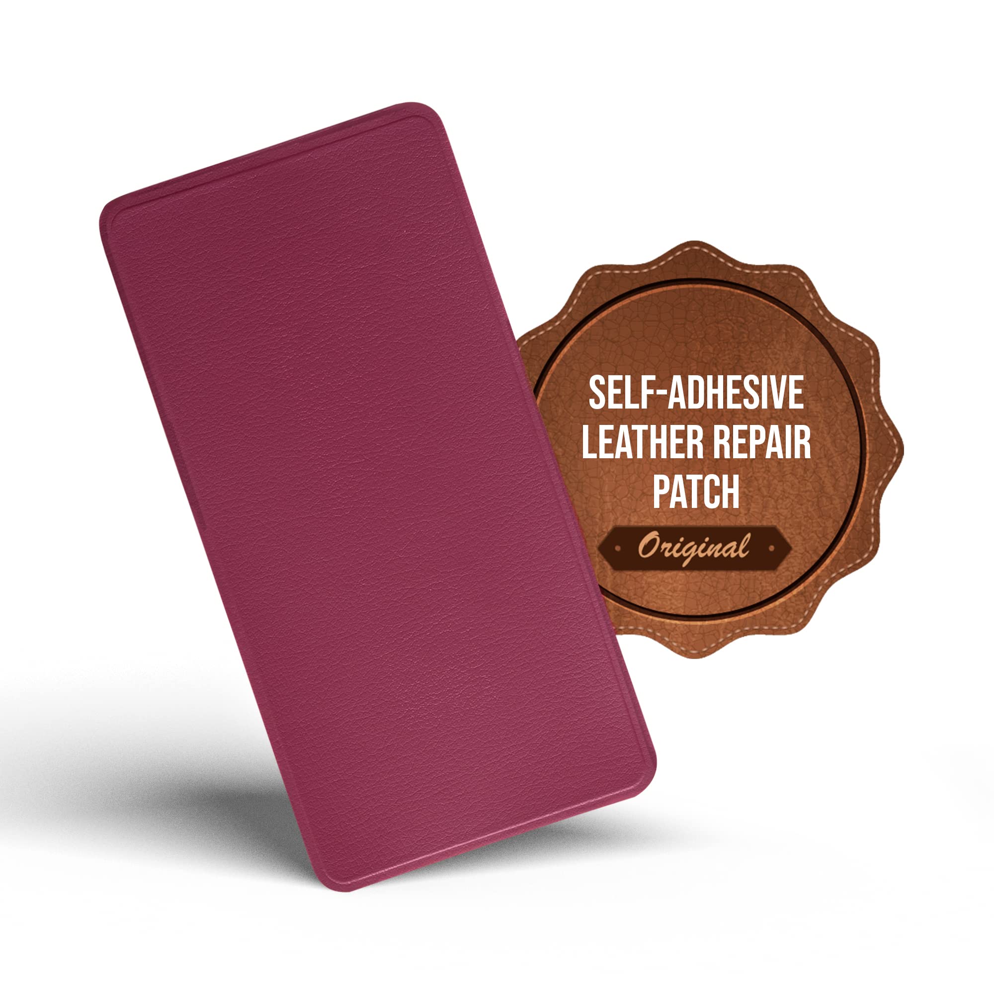 (Pink, 20Cmx10cm) Mastaplasta Self-Adhesive Premium Leather Repair Patch - Instant Upholstery Quality Patch For Sofas, Car Interiors, Bags 5060226485147