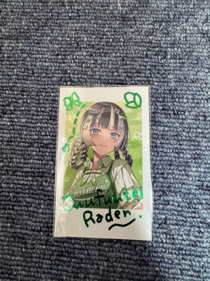 儒烏風亭らでん チェキ風カード ホロライブ エキスポ expo 2025