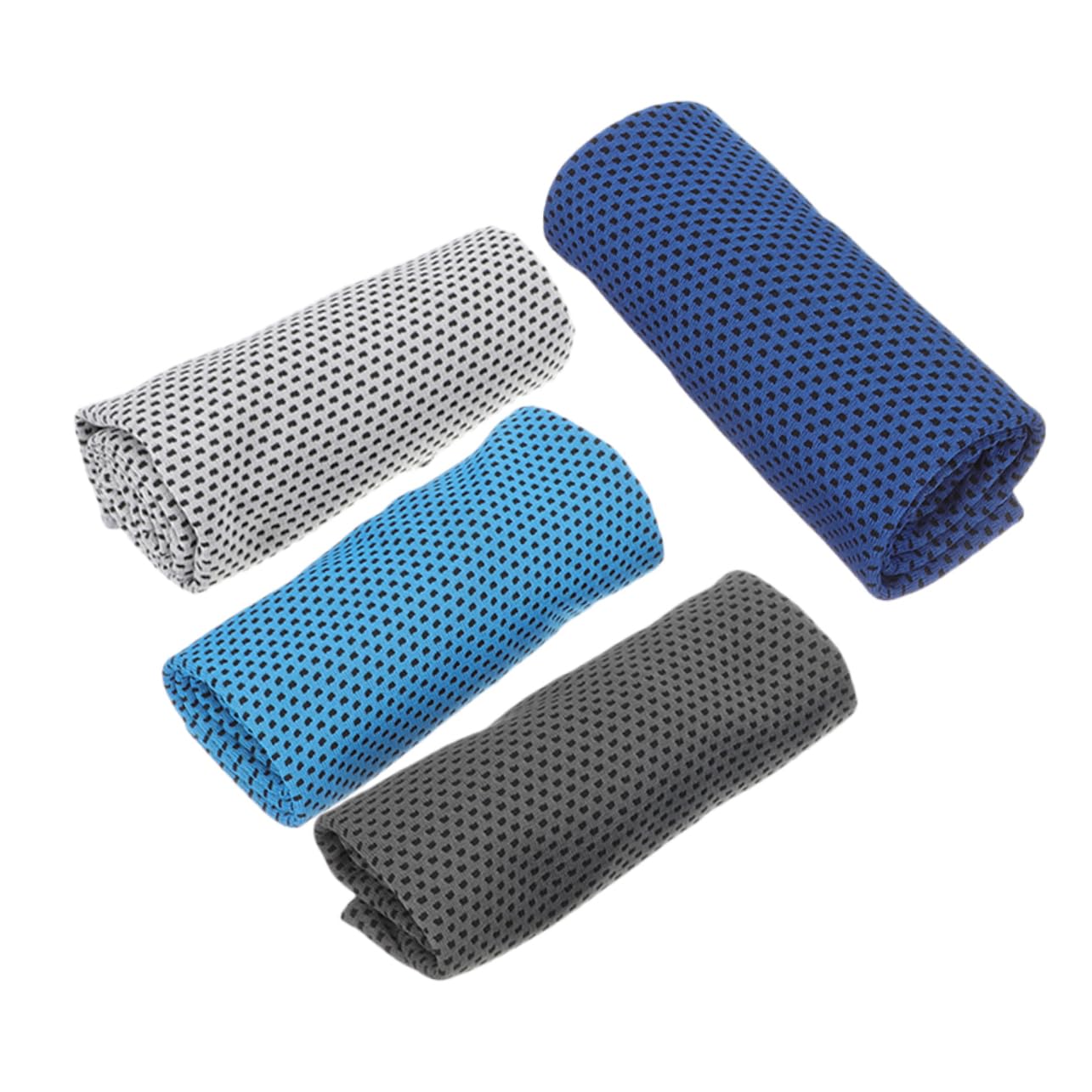 BESPORTBLE 16pièces Serviettes De Sport Absorbantes Microfibre Serviettes De Refroidissement pour Voyage Foncé Foncé