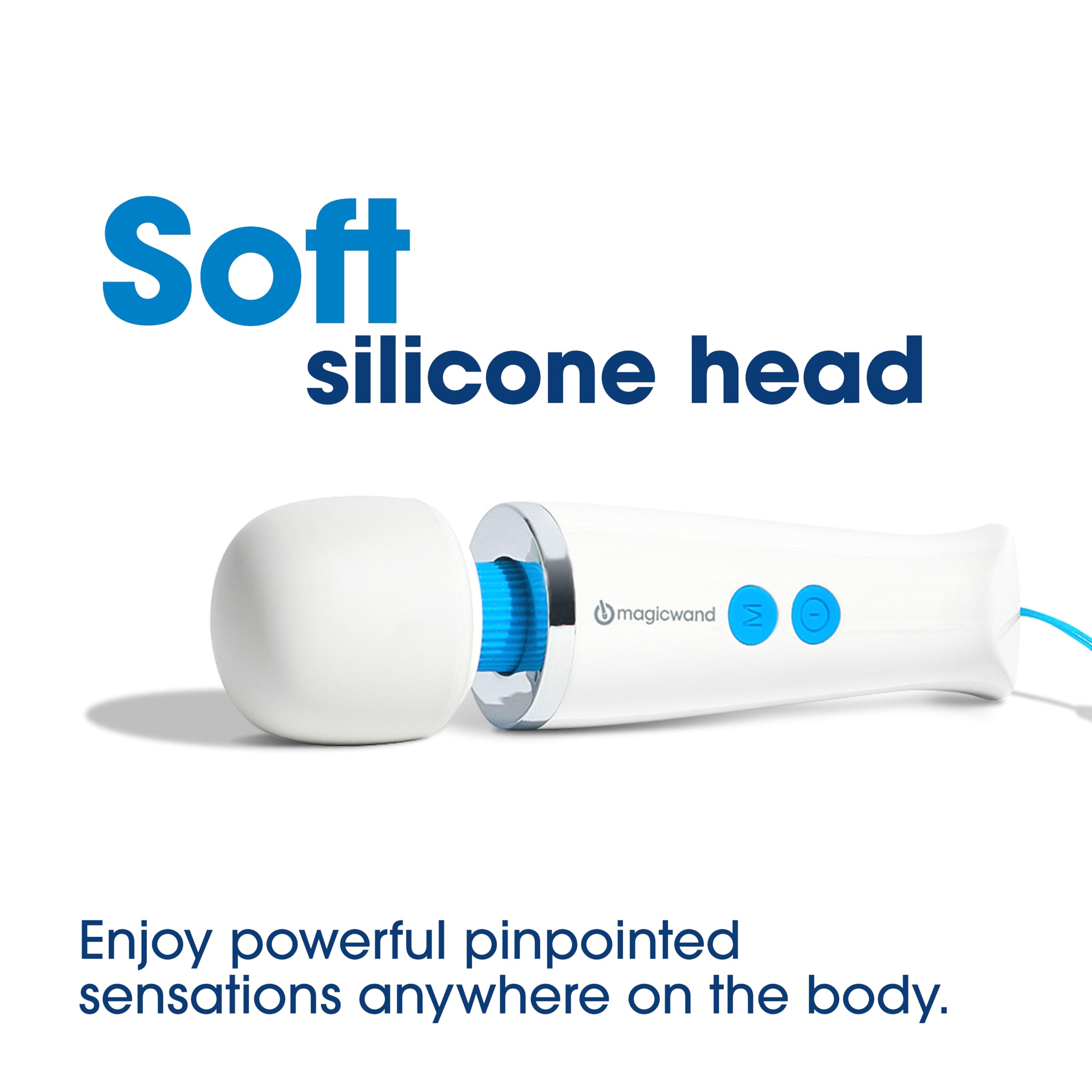 Magic Wand  – 2-Speed Personal Handheld Wand Vibrator & Massager for Women, Men, & Couples – Delivers Targeted, Deep Rumbly Power and Continuous Use – HV-260: Micro