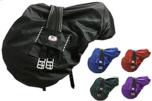 Majestic Ally Nylon Waterproof Fleece Lined Saddle Cover - Your English Horse Companion