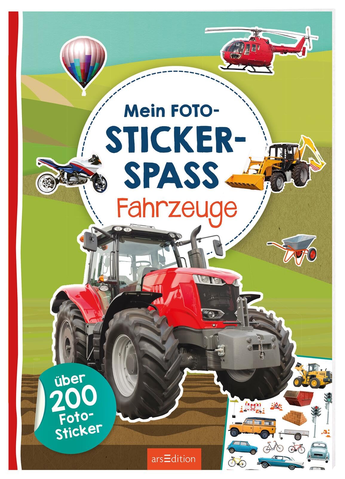 Mein Foto-Stickerspaß - Fahrzeuge: Über 200 Foto-Sticker