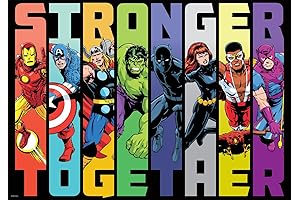 Marvel - Stronger Together - 300-piece Buffalo Horn Jigsaw Puzzle