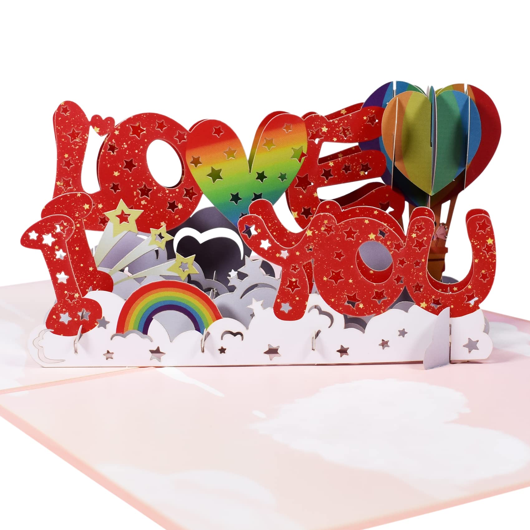 Amazon | Magic Ants I Love Youポップアップカード、バレンタインデー