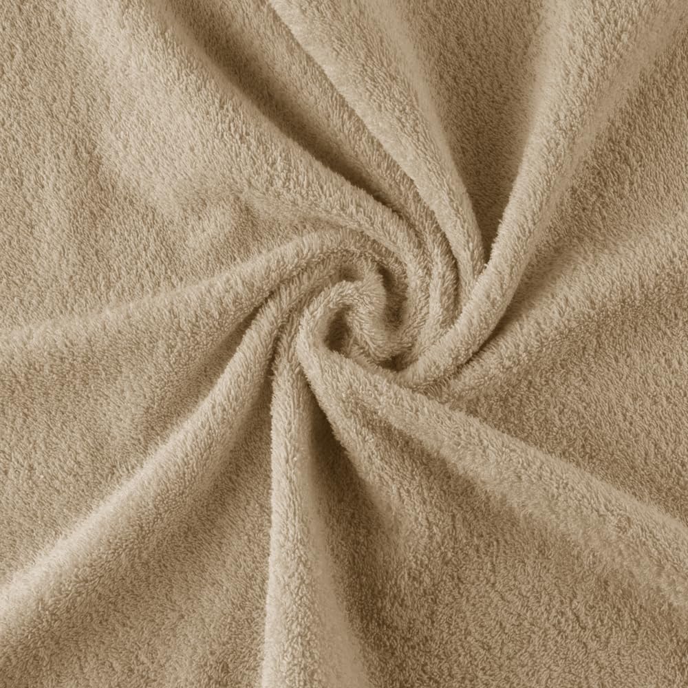 Top Towel - Premium - Toallas de baño Grandes - Toallas baño -2 Toallas de Manos -50 x 100 cms - Algodon 100% - 600 Gramos - Camel — view 4