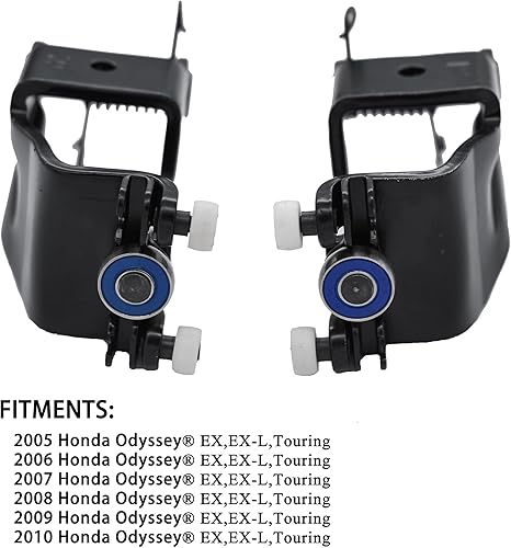 Miniatura 5 de FOKES Conjunto de rodillo de puerta deslizante para Odyssey EX EX-L Touring 2005-2010 Reemplazar # izquierdo 72561-SHJ-A21, 924-128 y derecho