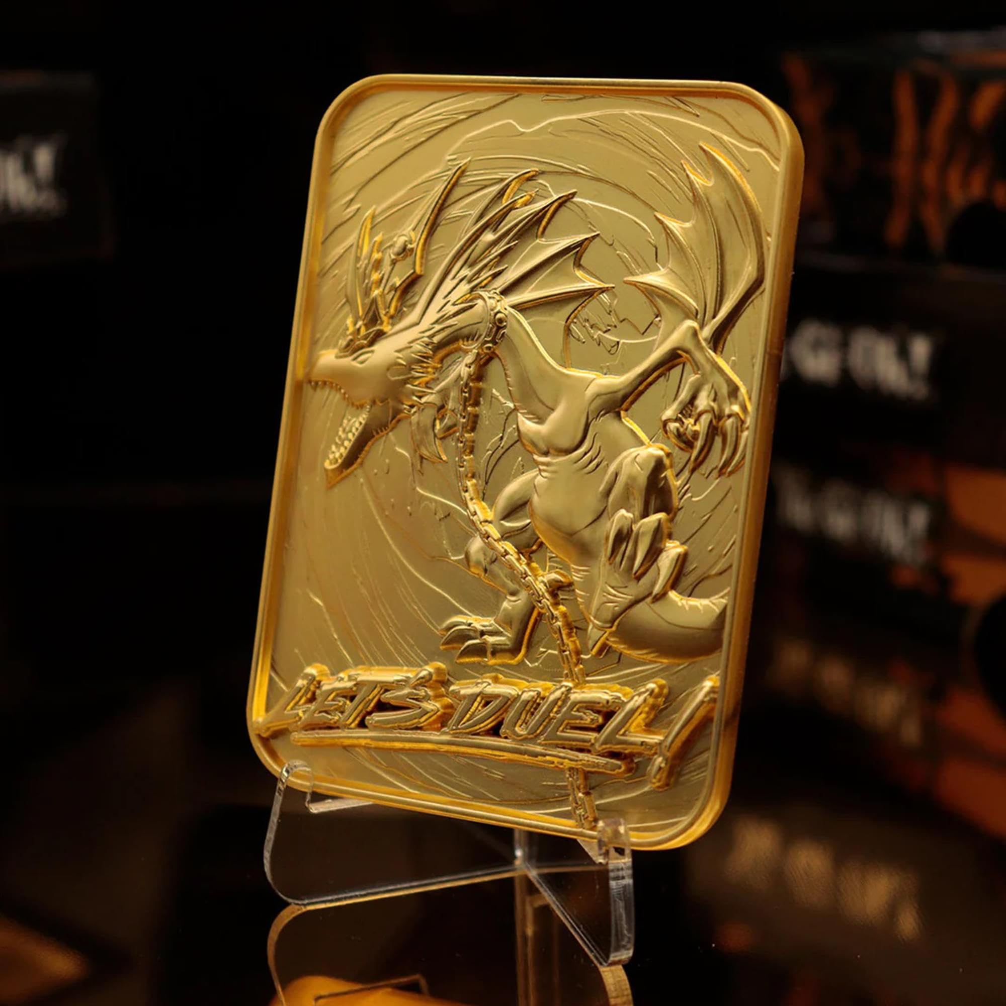 Yu-Gi-Oh! Limited Edition 24k Gold Plated Metal Card