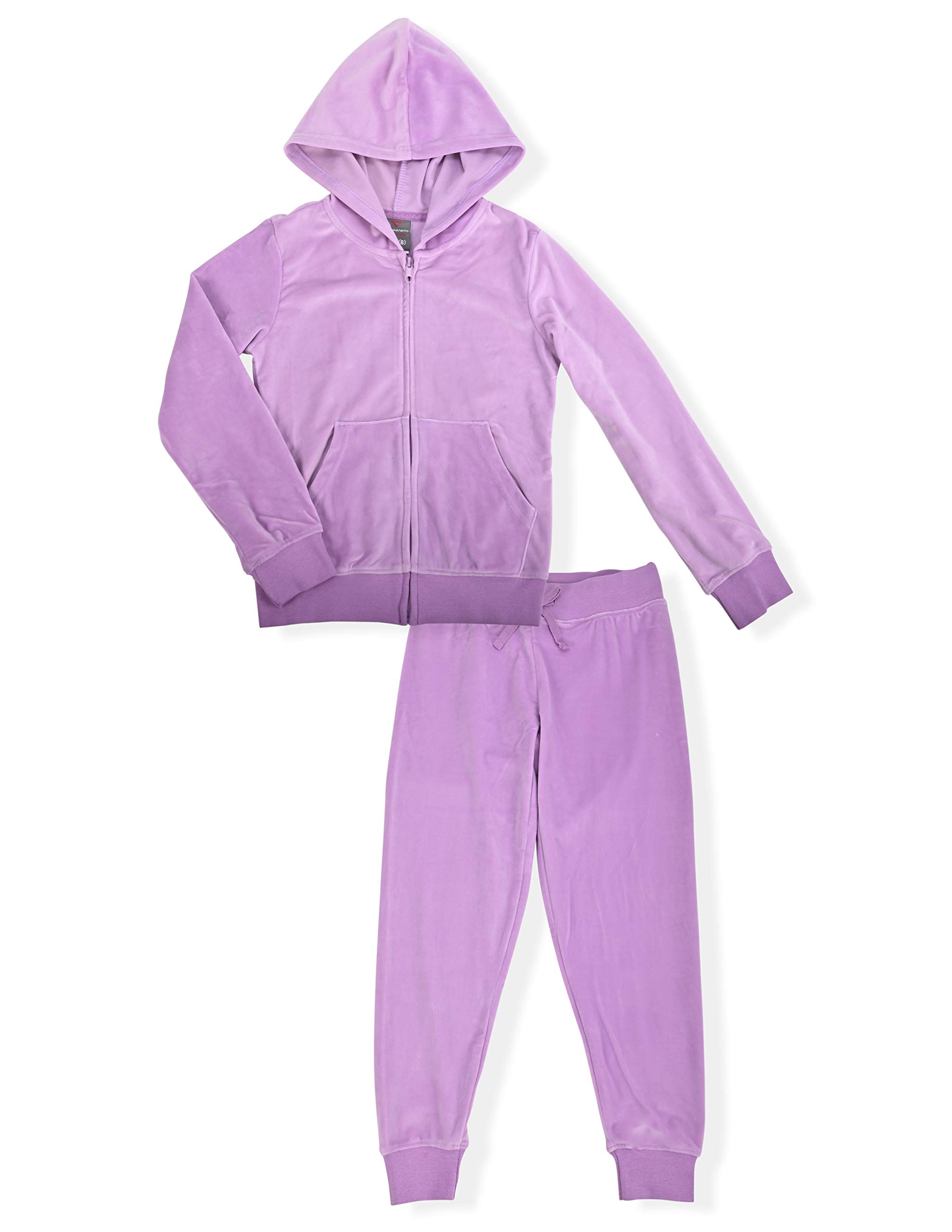Cheetah Girls Piece Velour Jogger Set Hoodie And Sweatpants