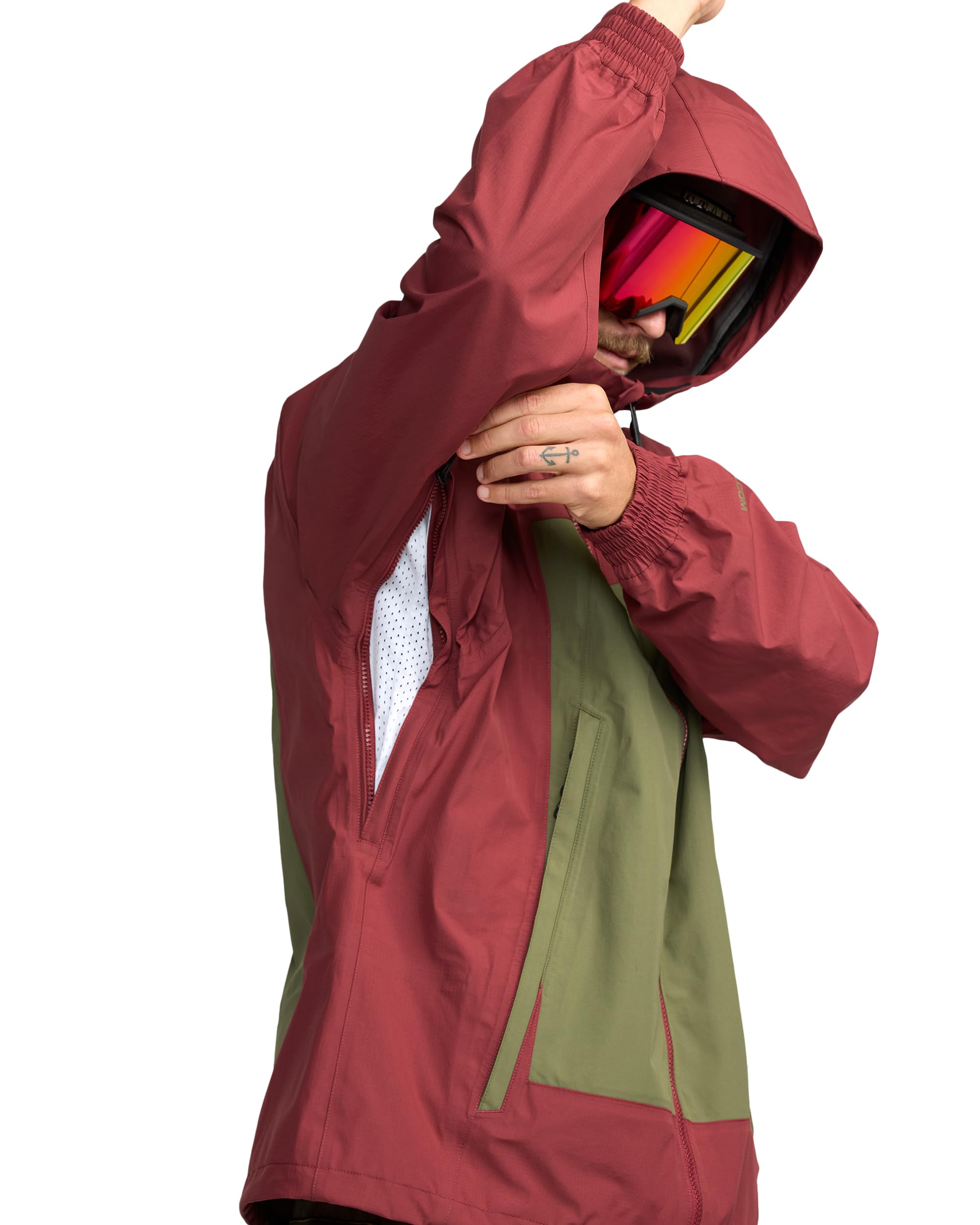 Amazon.com : Volcom Men's Arthur Longo 20K Pullover Snowboard