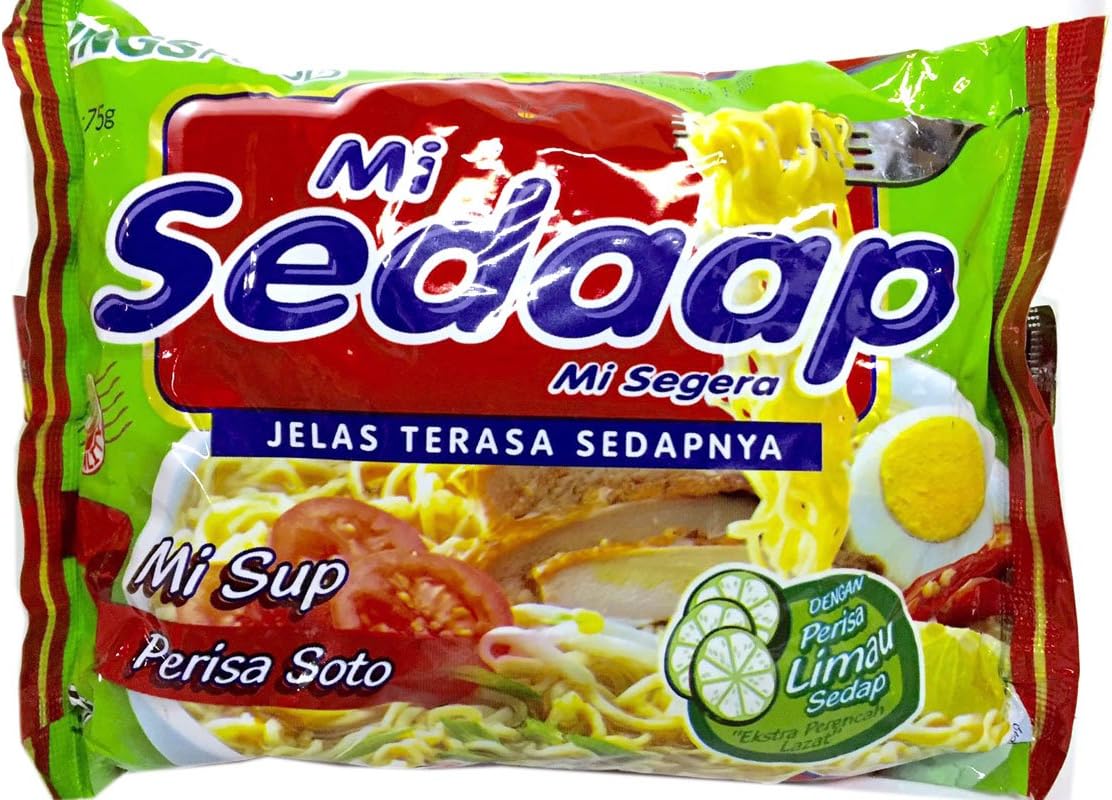 Mie Kuah Rasa Soto (Soto Flavor) - 2.65 oz (Pack of 80)