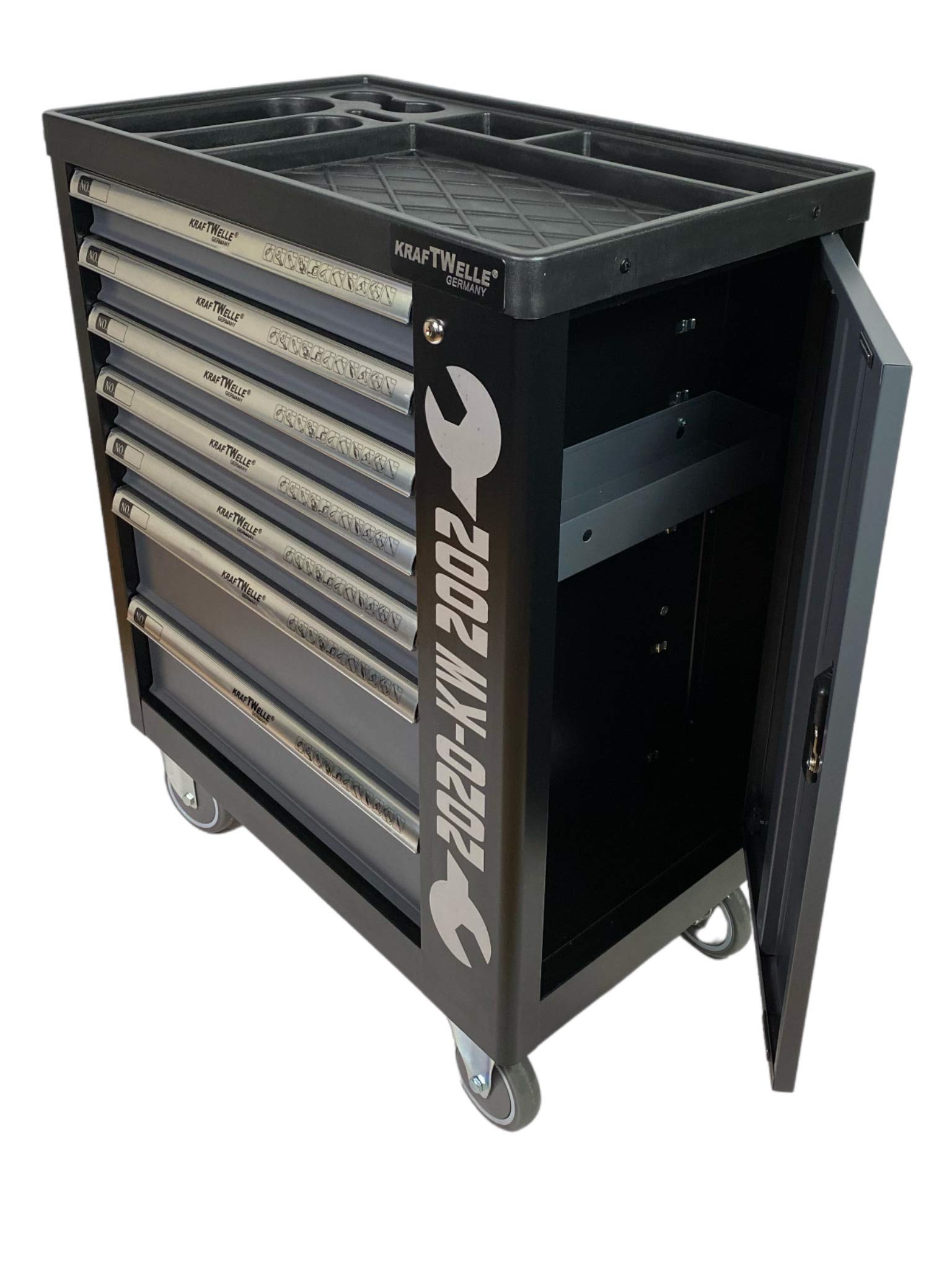 Kraftwelle KW2020-2002 - Carro de taller equipado
