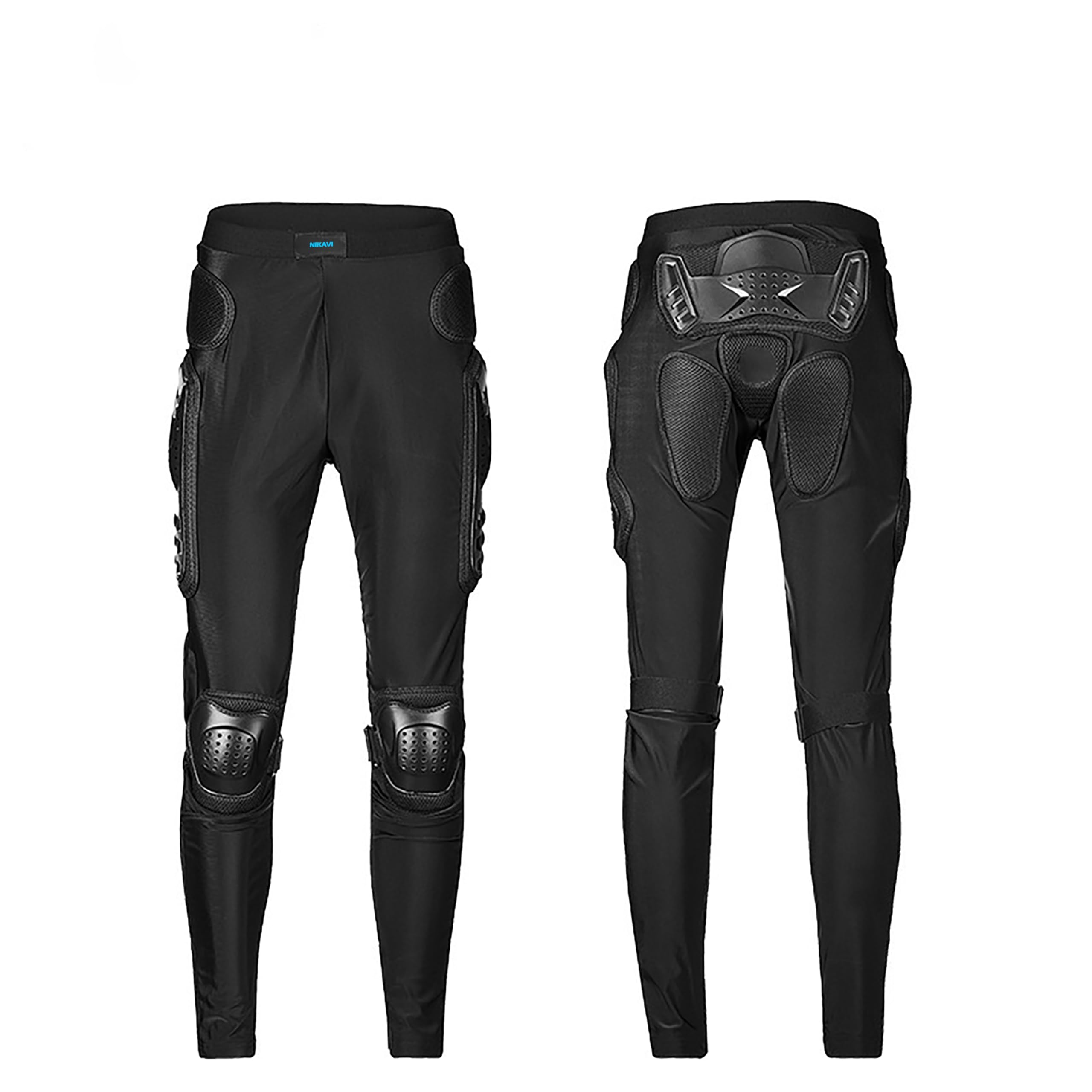 NIKAVI Motorcycle Riding Pants – Armor Protection Track Pant for Men | Waterproof & Breathable Touring Pants with Knee & Hip Pads | Motorcycle Protective Gear for Racing, Off-Road & Adventure Riding-image-9